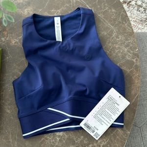 BNWT - Lululemon - size 2 - v- waist cropped tennis tank